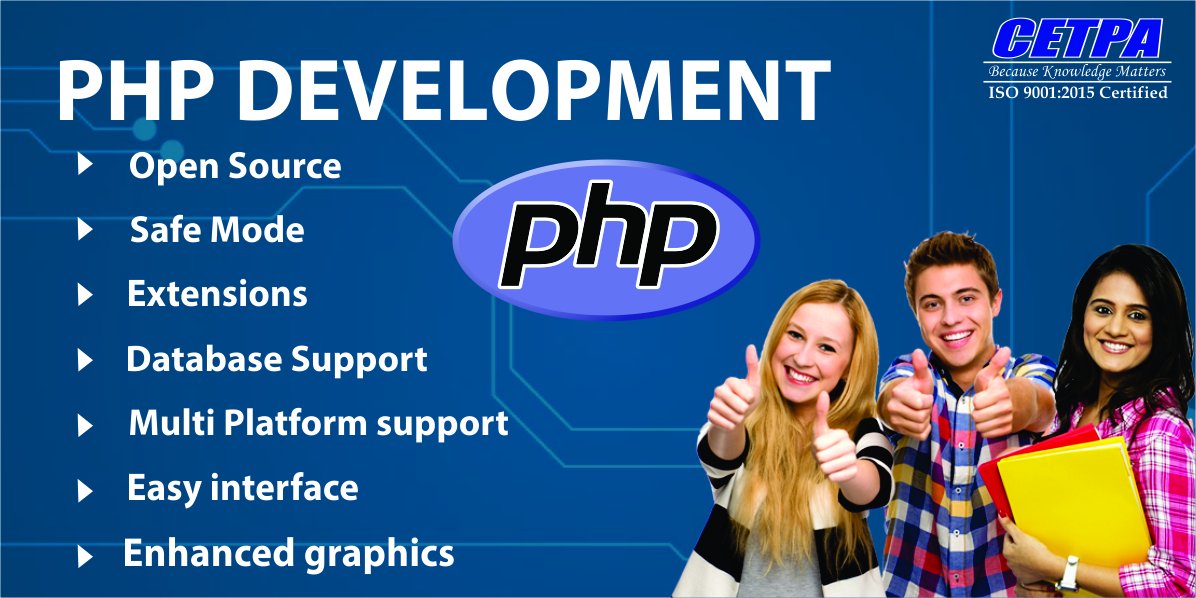 cetpainfo's tweet image. PHP Programming is the easiest programming language to learn and start a career as a programmer.
#PhpTrainingInNoida #PhpCourseInNoida #PhpTrainingInstitute