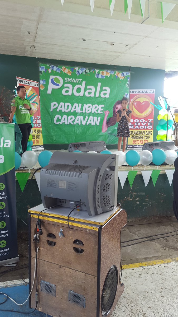 SmartPadala's tweet photo. Simula na ang Smart Padalibre Caravan Event dito sa Ibabang Dupay, Lucena! Sugod na mga suki. Tara! https://t.co/nJUzgSGlrO