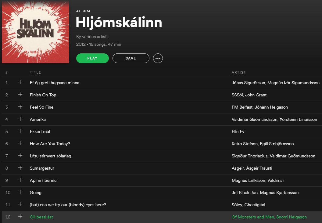 OMAMojis's tweet photo. FYI, just noticed this is on Spotify now.  Had only seen it on youtube before. https://t.co/RWBLh6PL5G