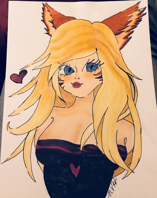 My first artist rendition, from my beautiful sister, no less. I&rsquo;m very flattered of her depiction of