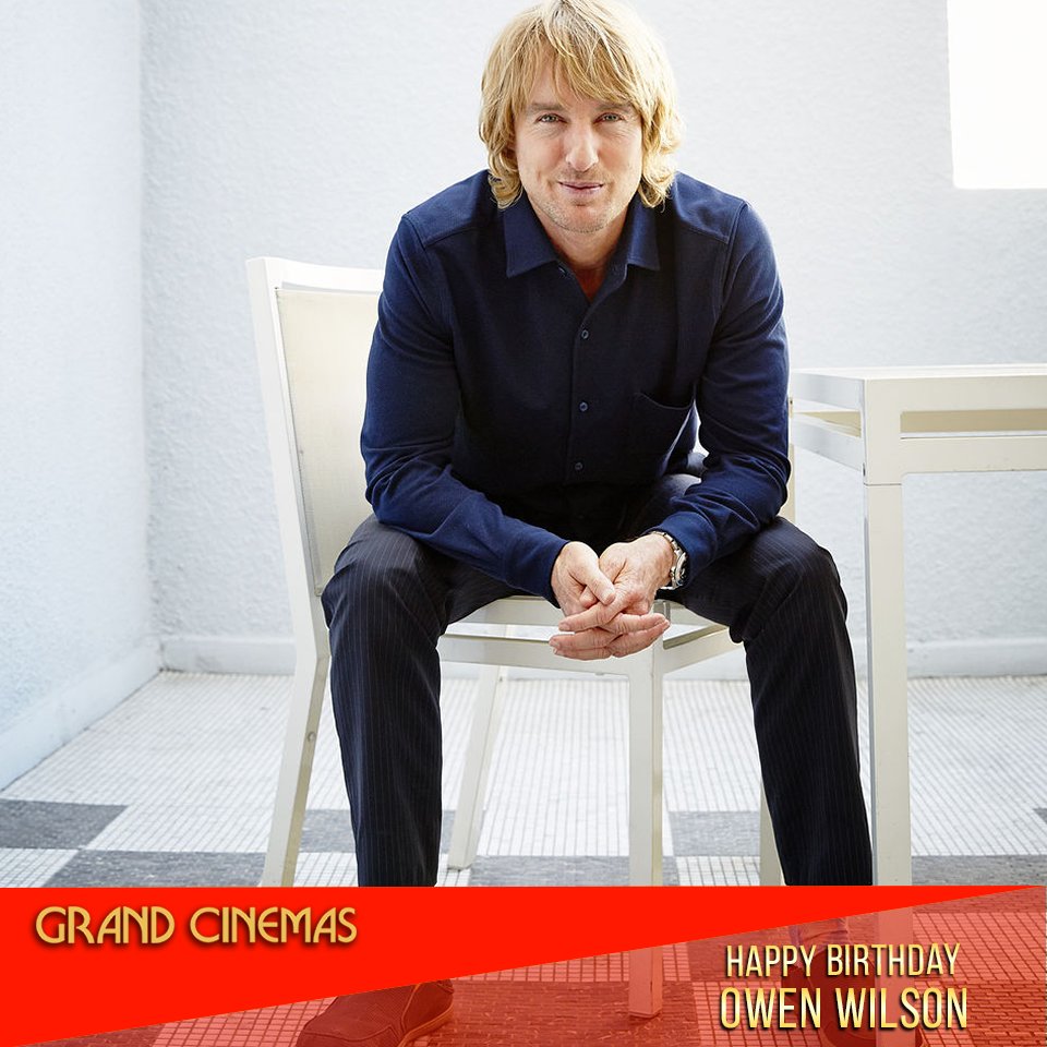 A very happy birthday. Owen Wilson! 