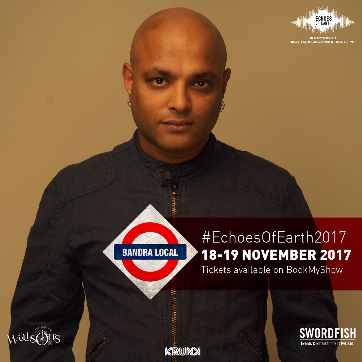 IamBandraLocal's tweet image. @echoesoftheearth Fest begins today .. and I’m happy to be a part of it and doing a set tomorrow at 5pm . See ya #exhoesoftheearth2017