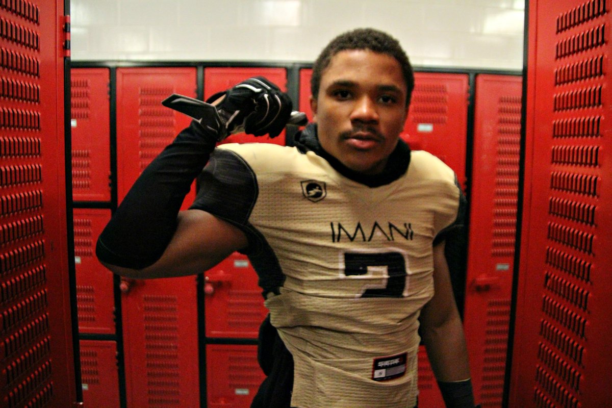 ICAFOOTBALL's tweet photo. No one gets the team hyped up like @Asante__w3 does!  An incredible athlete and great kid! #wpial 🔥🔥🔥 https://t.co/fFJOdCox0b