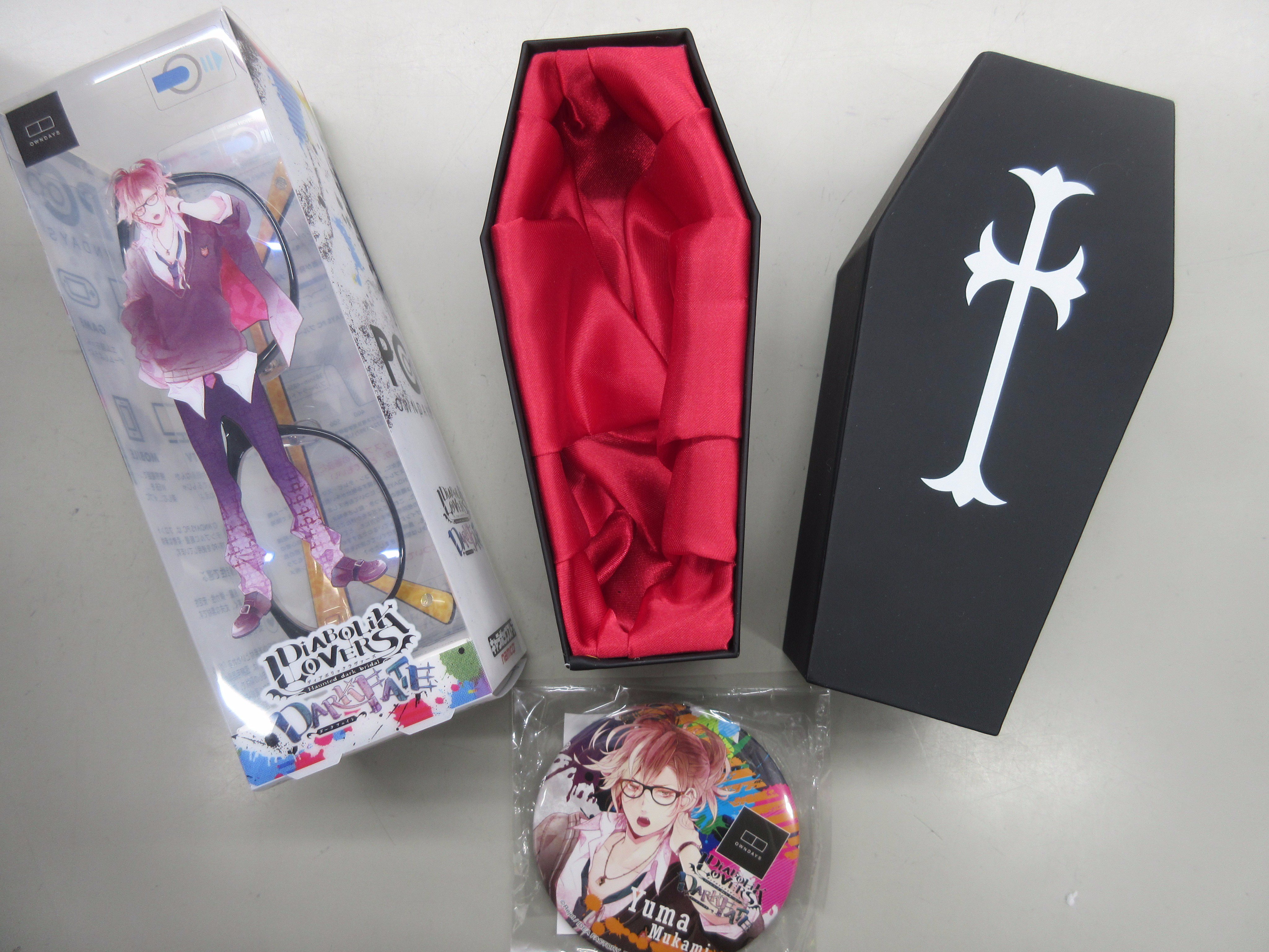 無神コウ owndays メガネ ディアラバ DIABOLIK LOVERS Amazon.co.jp: 無神コウ オンデーズ メガネ フルセット
