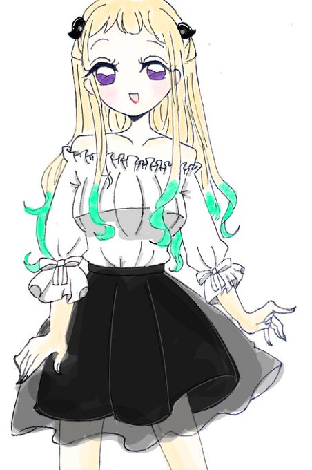 オフショルダーのtwitterイラスト検索結果 古い順