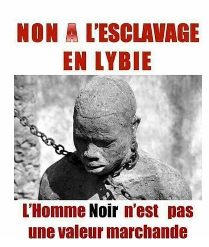 fogvnf's tweet photo. C'est inacceptable qu'en 2017, ce genre de pratique soit encore d'actualité surtout venant d'un pays d'Afrique. C'est intolérable !!!! On se mobilise tous et disons NON À L'ESCLAVAGE EN LYBIE ! #StopL'esclavageEnLybie #JeNeSuisPasaVendre https://t.co/Rzx8KjYCSf