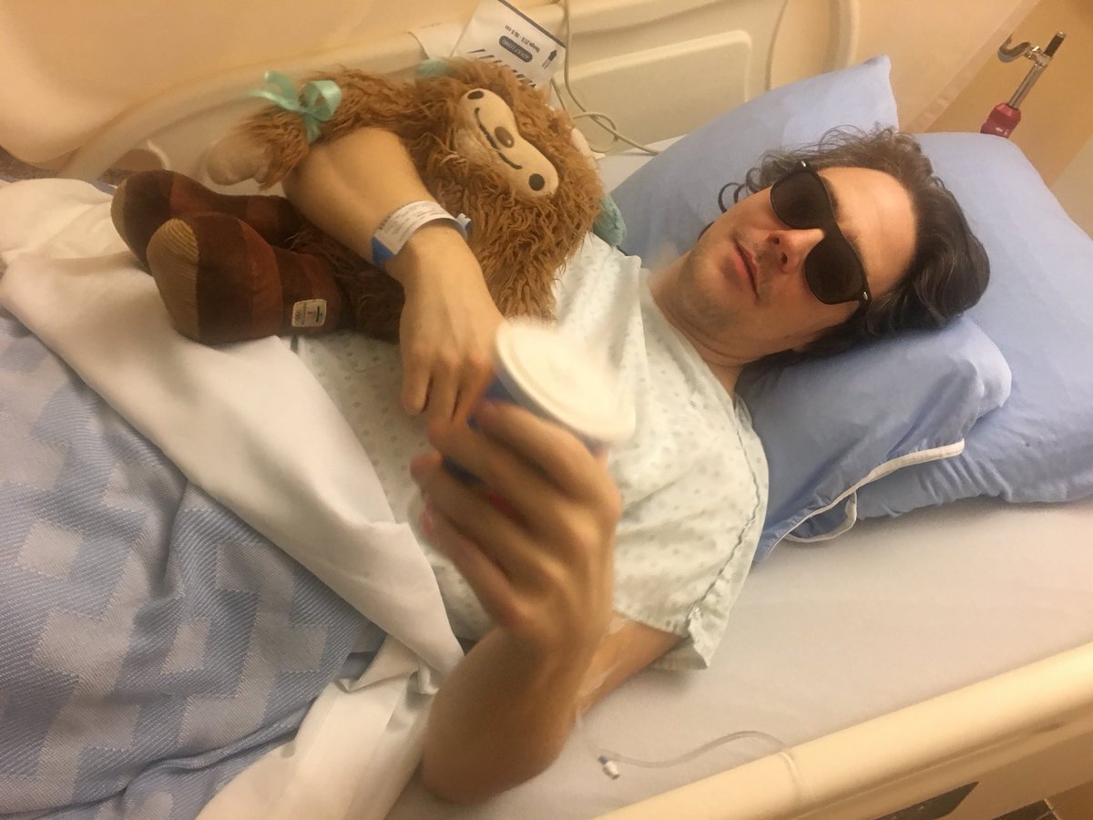 They said “hey here’s an idea, let’s get you into the OR ASAP” me: “will there be a teddy bear I can hugs and juice?” Them: “Of course!”