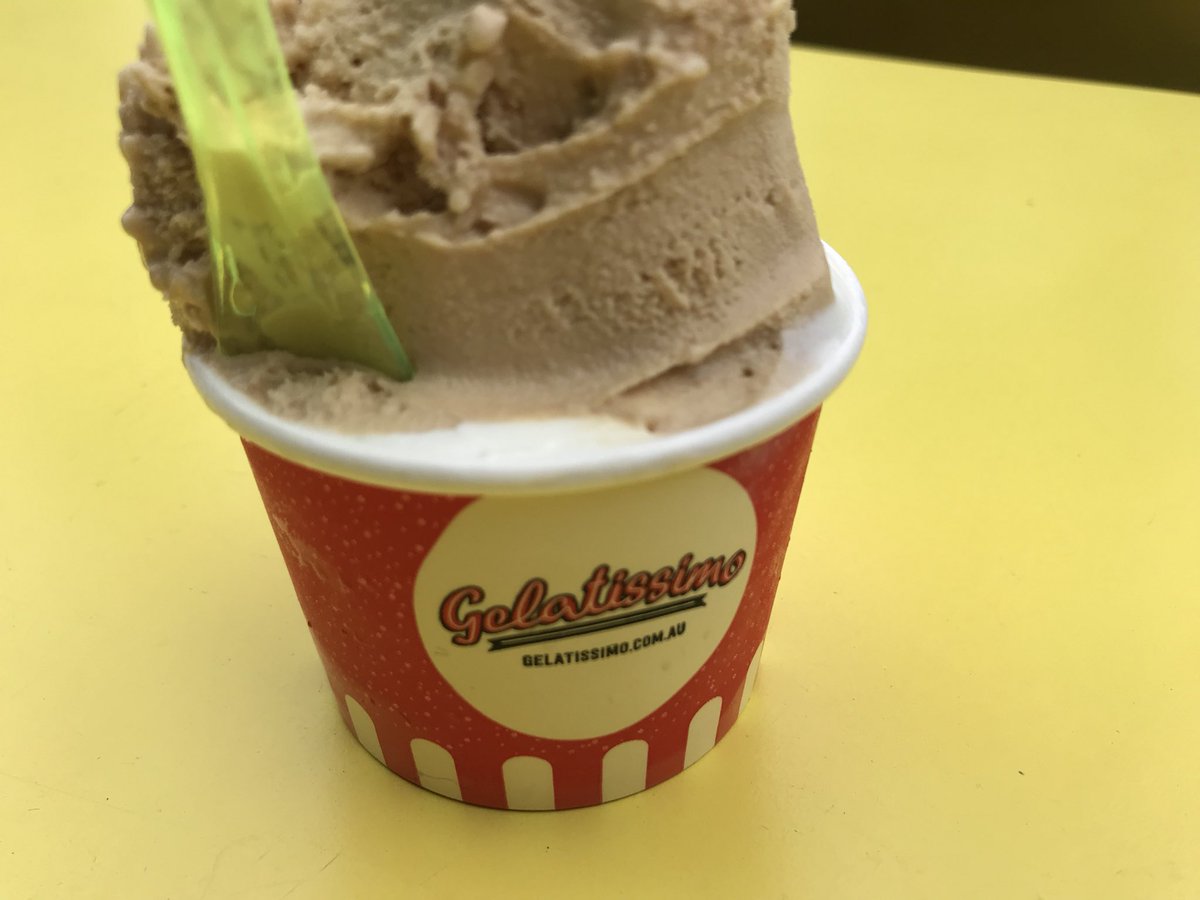coeliactivist's tweet photo. Today’s ice cream choice was pretty easy: @gelatissimo. Because 1) #GlutenFree and 2) it’s not Streets! 

#StreetsFreeSummer https://t.co/oLzzEMZAcd