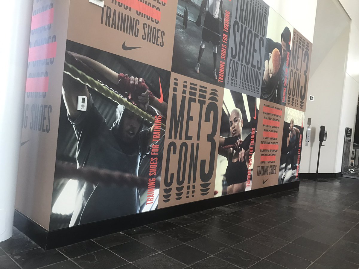 BaconeXC's tweet photo. We toured Nike's campus today! Shout to N7 for giving us a tour! https://t.co/s2WwLHcdWe