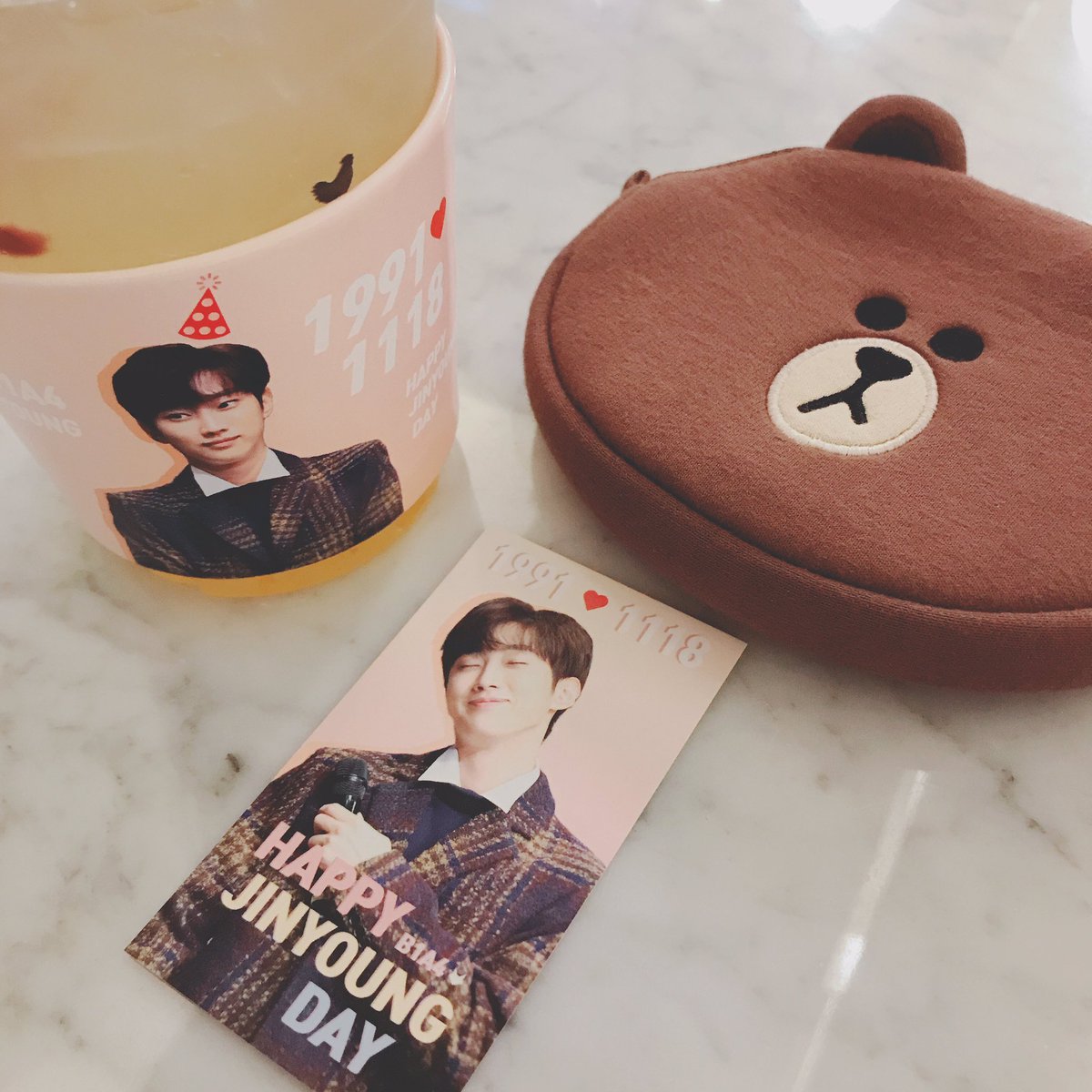 #HAPPYJINYOUNGDAY ❤️