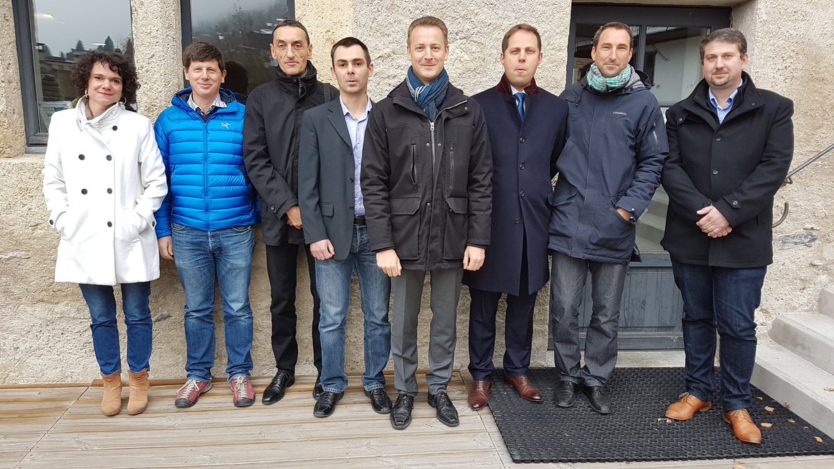 magery74's tweet photo. Belle assemblée générale de la chambre des géomètres experts de Haute-Savoie hier à la maison forte de hautetour à St-Gervais. Le nouveau bureau 74. @UNGE_officiel https://t.co/g2FVbJdKcq