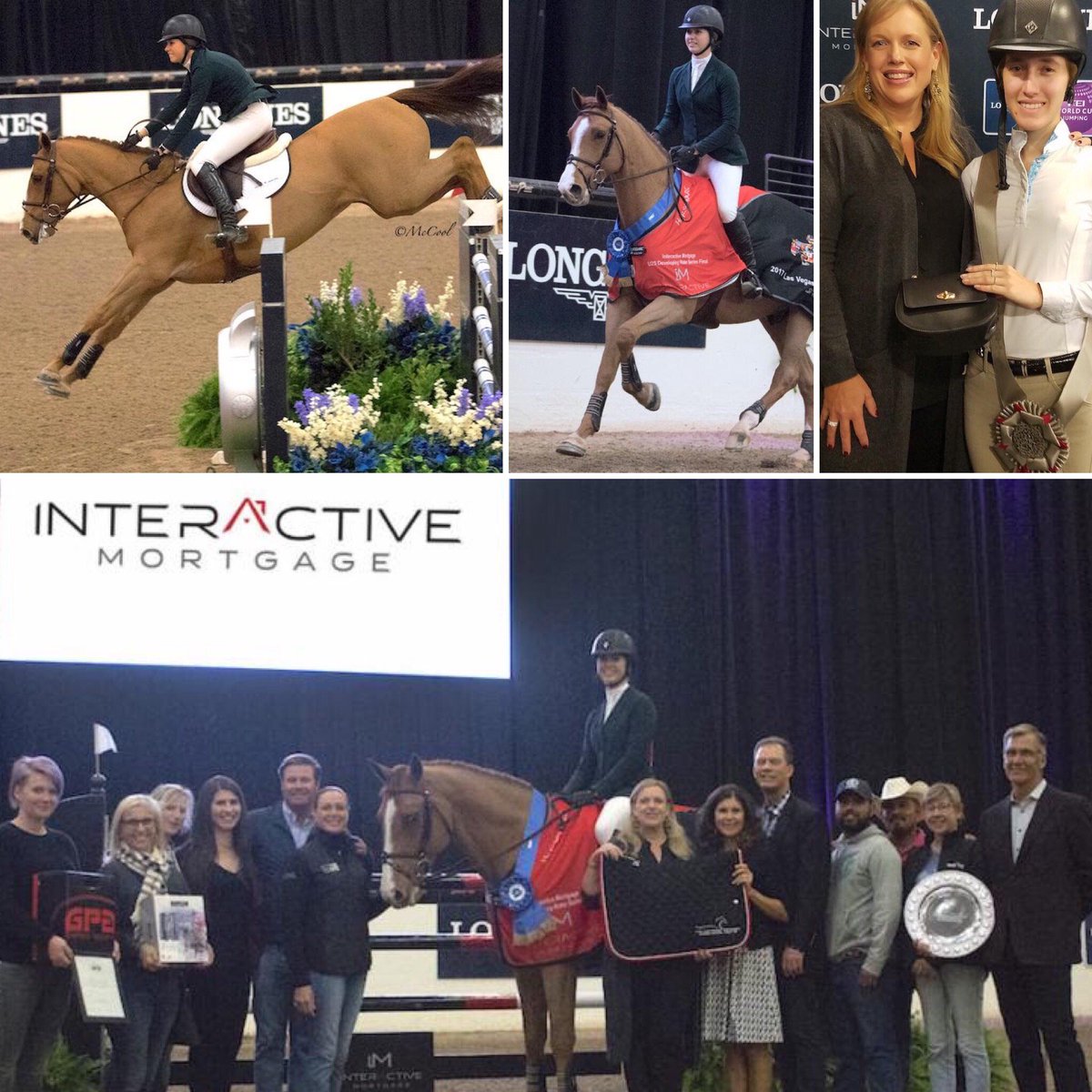 Chandler Meadows &amp; Damian Take the Win in the $25,000 Interactive Mortgage U25 Developing Riding Series Final at #TheLasVegasNational: showpark.com/?page=press&ar… #LVN2017#ThePlaceToBe