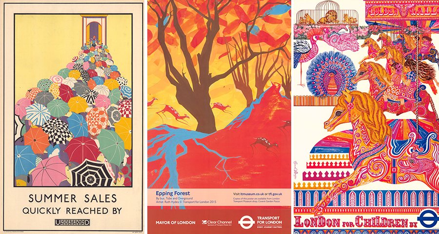 Design_Week's tweet image. Exhibition at London Transport Museum celebrates the wealth of female designers who have created transport posters: bit.ly/2xDE4zB