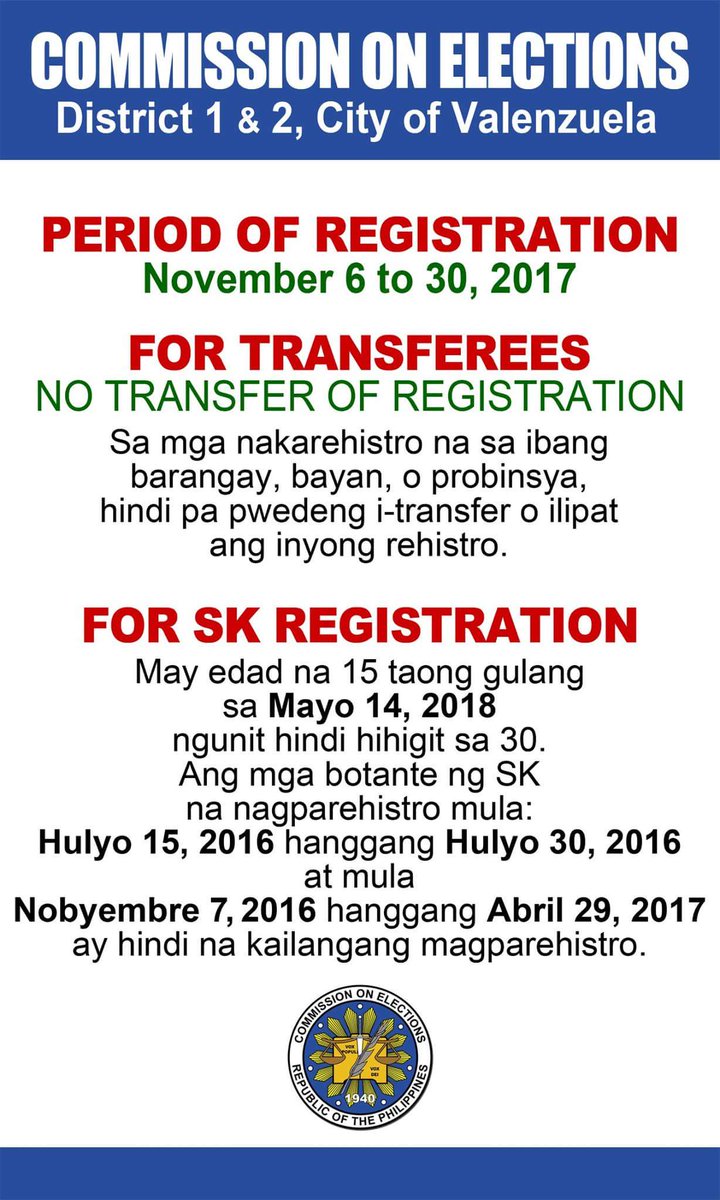 mykapalaran's tweet photo. 2 linggo na lang matatapos na ulit ang #ComelecRegistration. Magparehistro na kayo at bumoto, hindi puro reklamo na puro kamote yung mga nasa gobyerno. https://t.co/TVK8gxCZ34