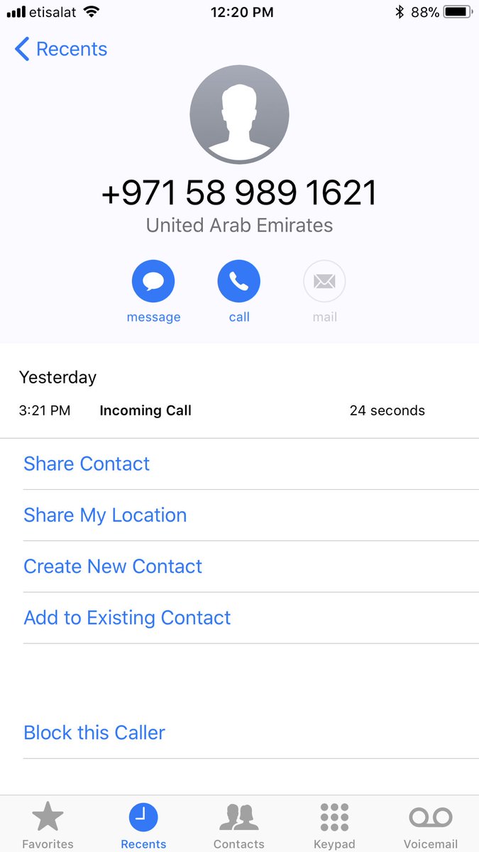SamarNaim's tweet photo. @etisalat please note this number  0589891621 is claiming to be from etisalat and offering a monetary prize https://t.co/TDHr8n4xZz