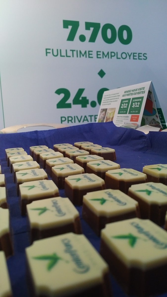 Somebody wants some chocolats... meet us #Financeavenue #Brussels #centerparcsvastgoed.