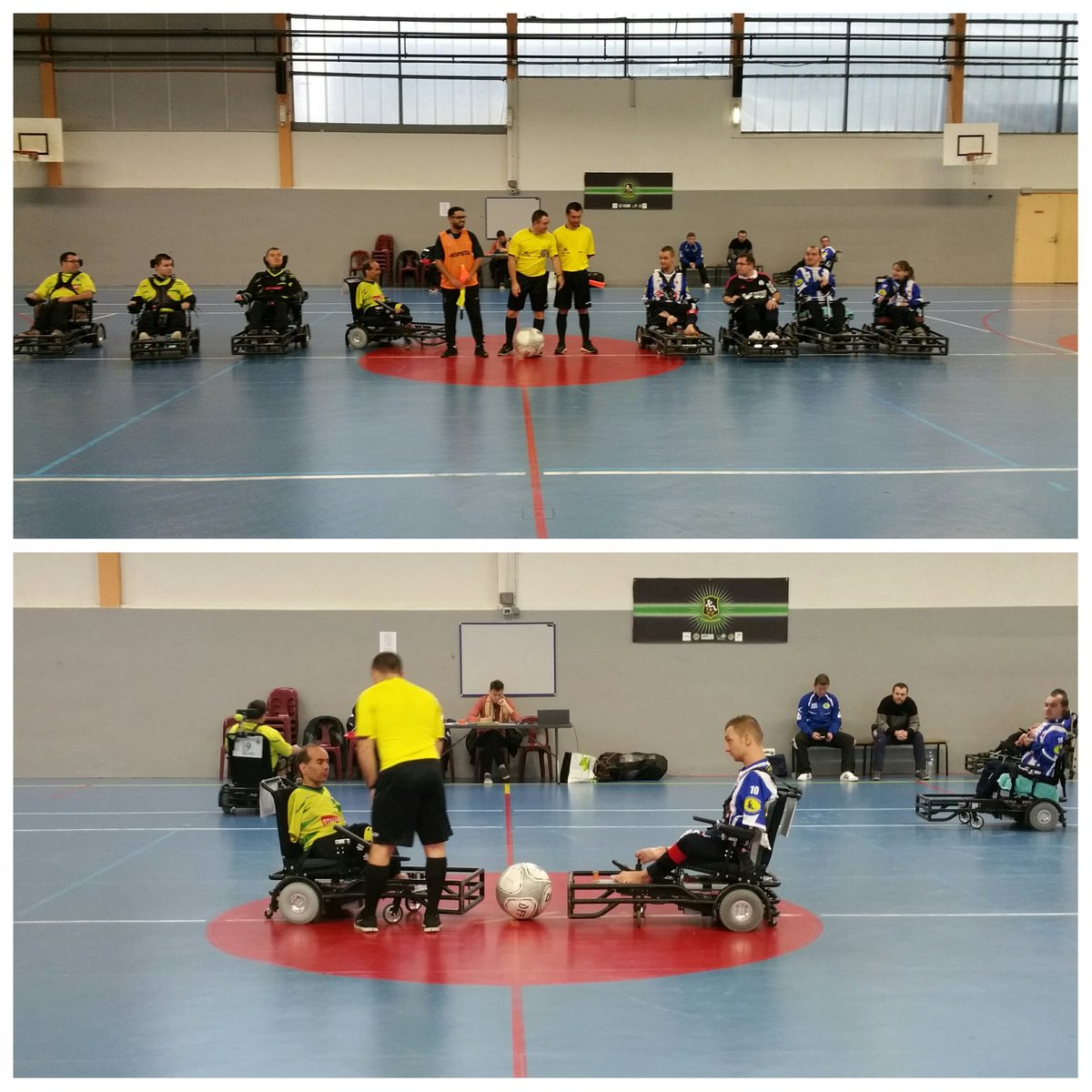 CoeurHandisport's tweet photo. ⚽ #Football ⚽ Belle journée en perspective pour @CoeurHandisport (reportage photos) - Championnat de France foot fauteuil D2 🇫🇷 à @VilleNanterre @hautsdeseinefr

https://t.co/bIxGhxrGNB #Sport #Adaptive #Powerchair #Soccer #France https://t.co/r3MwRmCCSl
