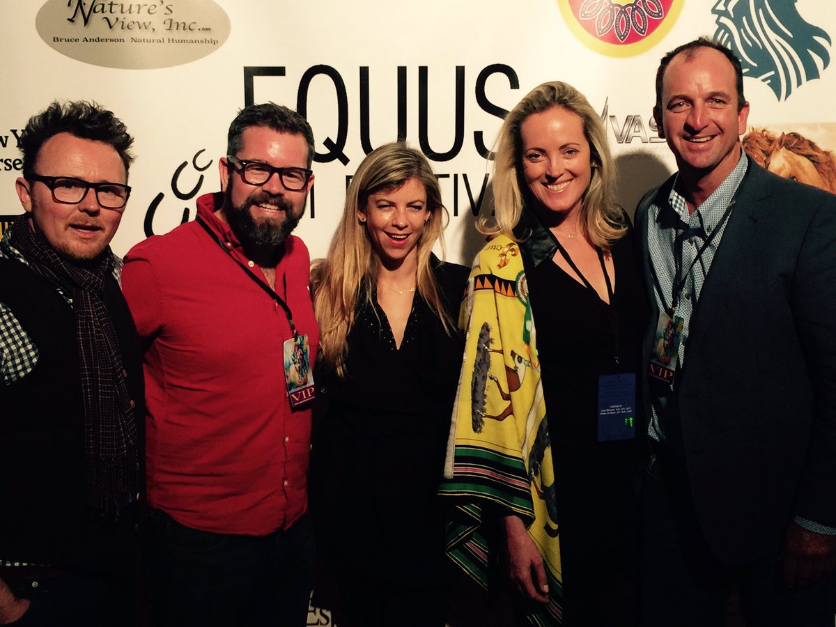 Opening night <a href="/EQUUSFilmNYC/">lisa@equusfilmfestival.net</a> such an honour to be part of this wonderful event &amp; celebration of the horse &amp; storytelling🐴 🍎🎥🎬🇱🇷