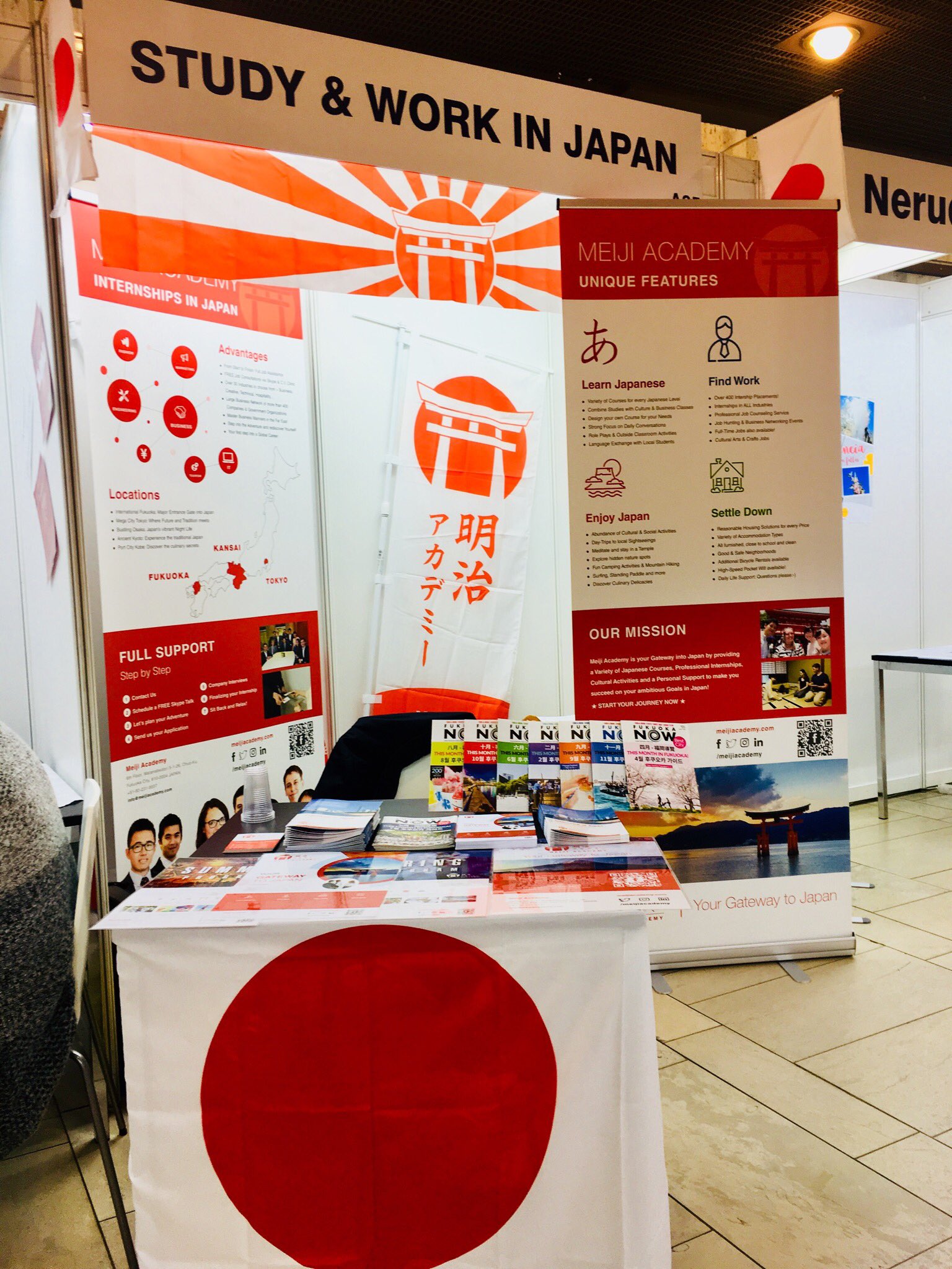 Meiji Academy Today Is The Last Day We Are Looking Forward To Seeing You Expolingua Germany Berlin 17 Meijiacademy Fukuoka Japan Studyinjapan Workinjapan Internshipinjapan T Co 1ll8aphvab