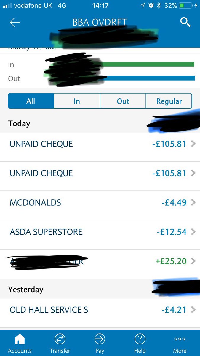 Awkward when <a href="/Ryanair/">Ryanair</a> send u x2 cheques reimbursing you and ur mates money u spent on food when you was stranded in Majorca for 5 days and they are refused payment because Ryan Air stopped the payment of the cheque going through! #scabbyair
