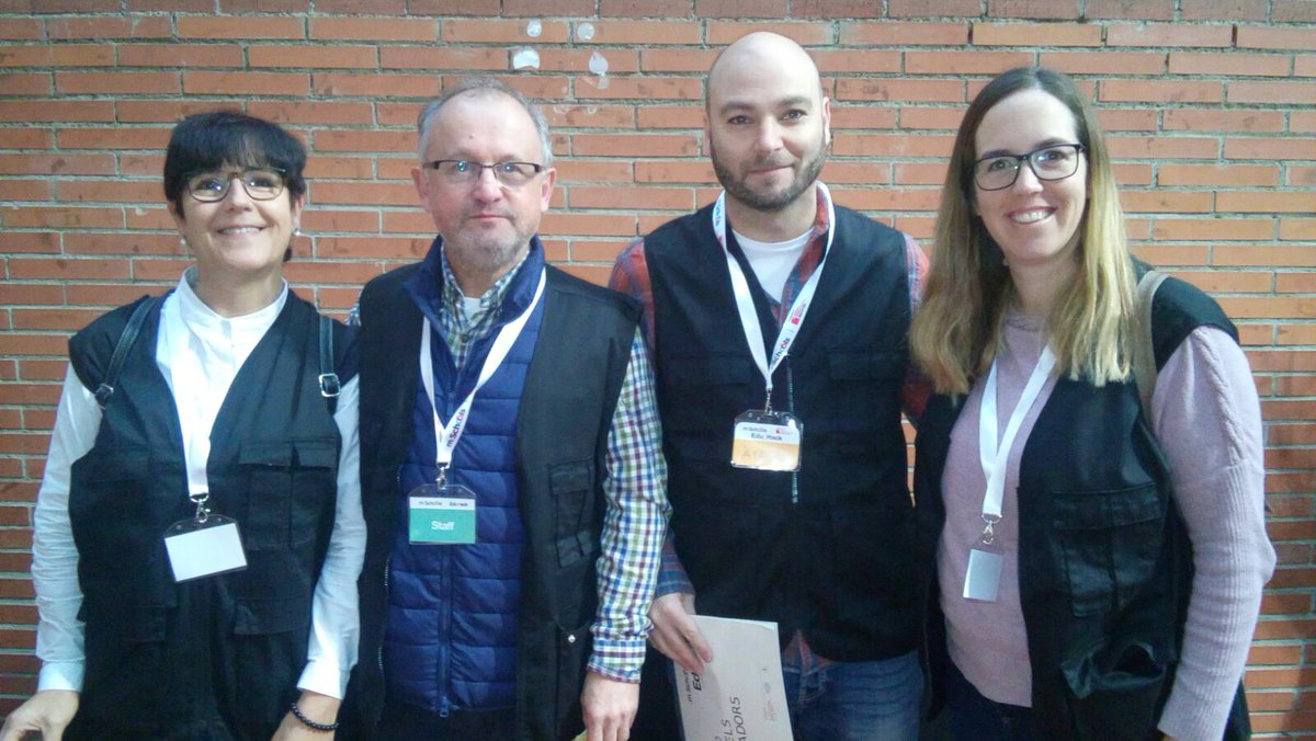 CRPVOII's tweet photo. En marxa el 2n #mScoolsEduHack de Barcelona @CRPVOII @mSchools_MWC #eduhacker @sandragabo @margafloc @psolana1 @trinamilan https://t.co/hChKYUqWSU