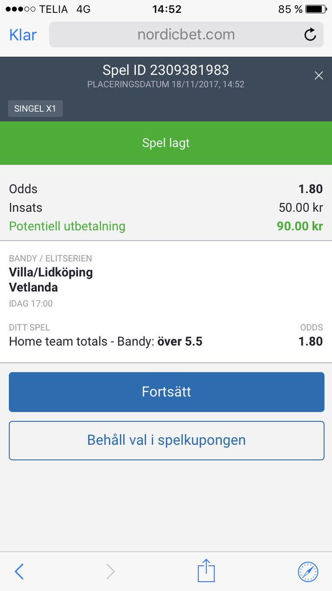 Dag1 <a href="/NordicBetSV/">NordicBet 🇸🇪</a> #NordicBetSnowball
