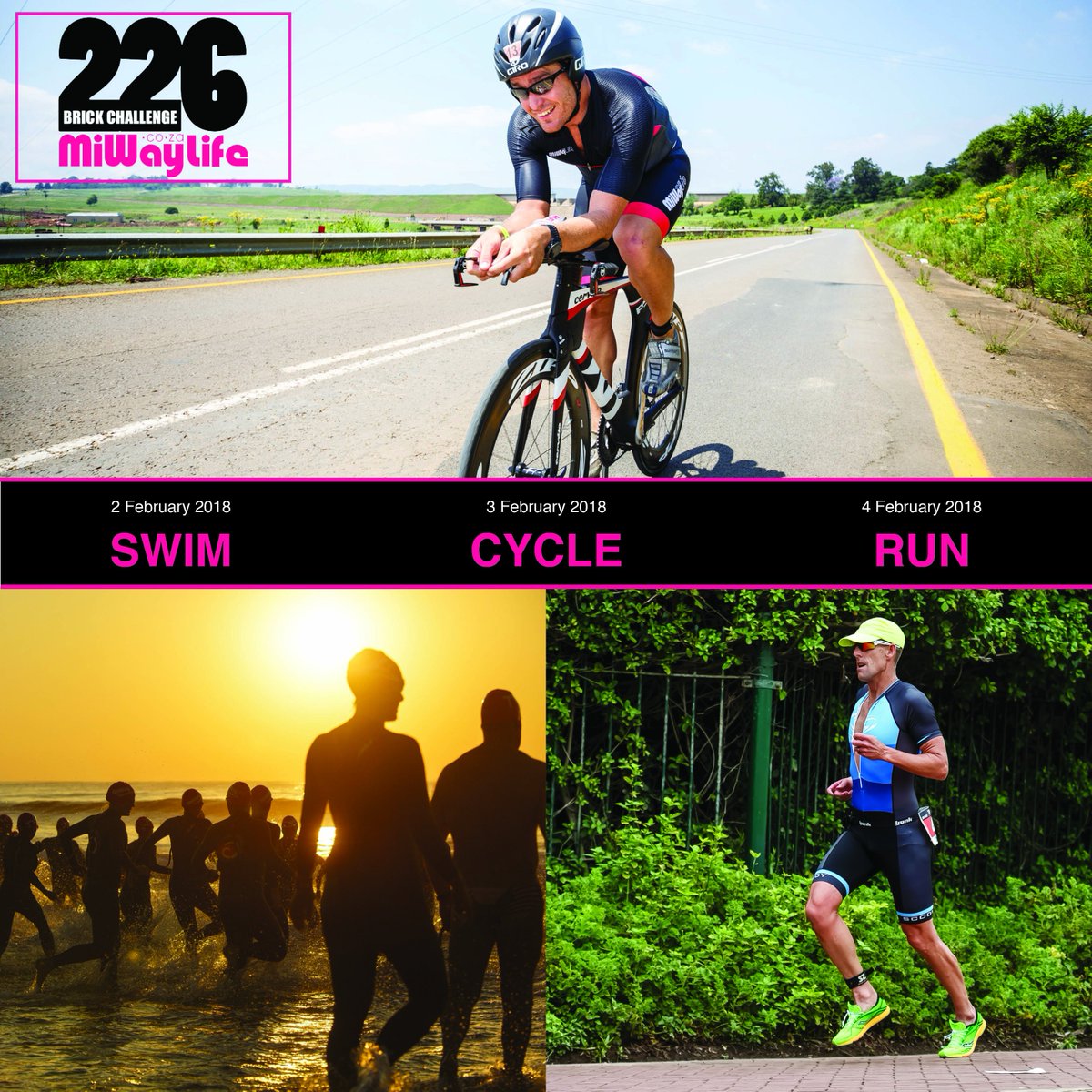 MiWayLifebrick's tweet photo. plenty free training programs for the 226 and 113 entrants @TriathlonPlusSA website https://t.co/oHhD2J0Cq6 from the training crew @glen_gore @TeamTRI_LAB https://t.co/Va8L8wPxm4