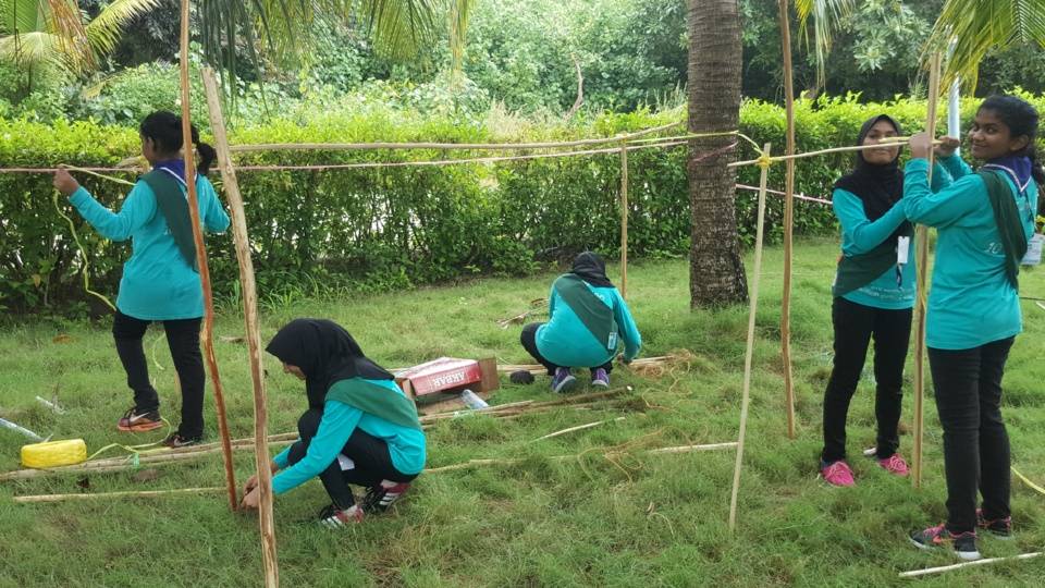 gdh_aec's tweet photo. Largest #Scout  &amp; #Guide movemnt in big Huvadhu atoll startd tday with 92 participants. @ScoutMV @GirlGuidesMv @EducationMV @aishathshiham https://t.co/zbAy5NpXAT