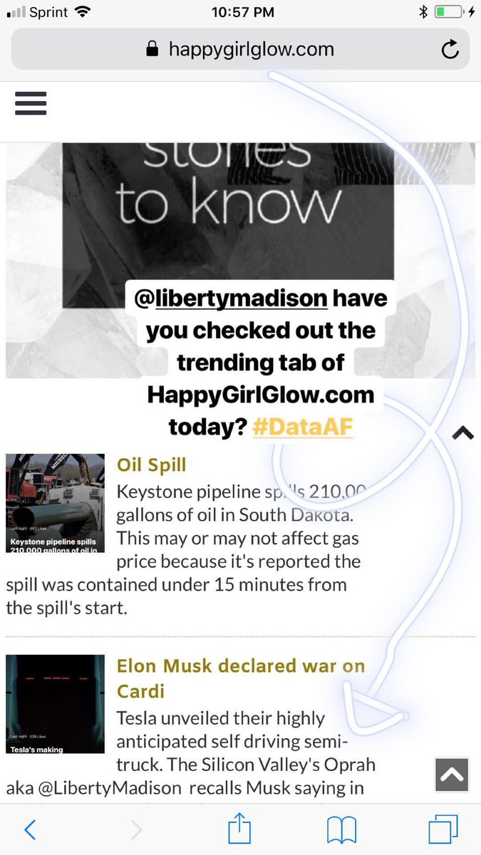 Glowfluencer's tweet photo. Hey @libertymadison have you checked our trending page on https://t.co/oCJ2Iosi20? https://t.co/iLKxOjm7eJ #DataAF #GlowGirls #Glowgetther https://t.co/qcmNufCJgz
