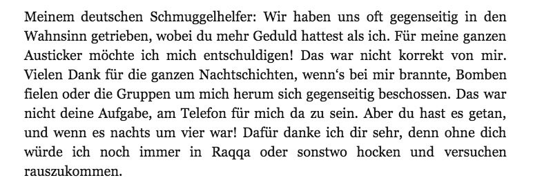 Bjorn Stritzel Dafur Gibt S Dann Ernsthaft Eine Solche Danksagung Aufgeschrieben Von Maryam A Redigiert Und Gekurzt Von Einem Skrupellosen Deutschen Journalisten Der Auch Fur Sein Neues Buch Uberall Unverdienten Applaus