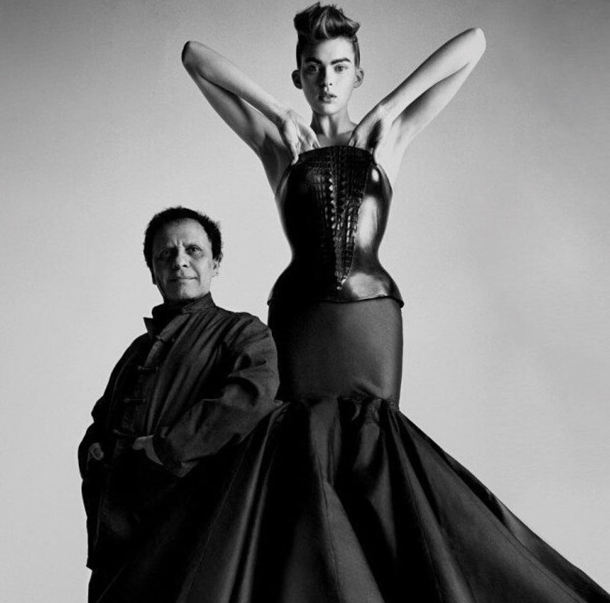Azzedine Alaïa passed away at the age of 77 today. One of the most influential couturiers in the world. You will be missed. 

“I even do my ready-to-wear samples like couture.”