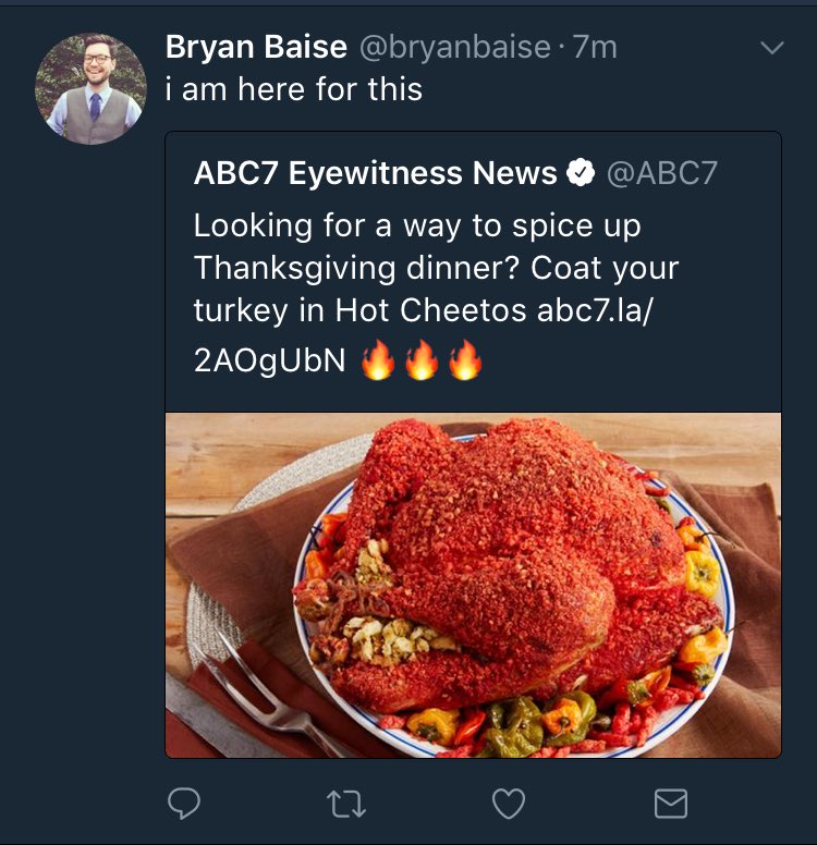 WardrobeDoor's tweet image. Hot Cheetos Turkey pre-taste Twitter reviews:
@dandarling: 👎
@bryanbaise: 👍
@Jonathan_Howe:  🦃 🚮
I’m #TeamHowe
