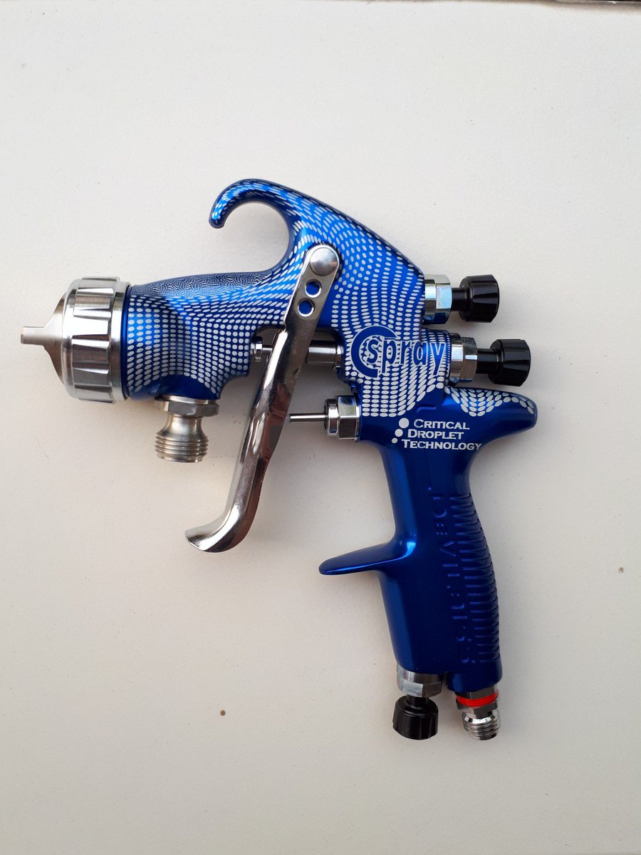 BSCTeknik's tweet photo. Largely unknown: Devilbiss Cspray gun is not Limited Edition but special-made for the #coating of boats/yachts
#spraygun https://t.co/XVLkY1bagD