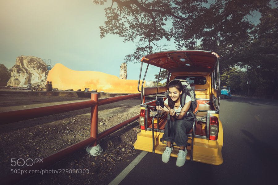 pattaya_tours's tweet photo. WE ♥ THAILAND! #SevenCountries #Thailand #Таиланд [Asian women travel with Tuk Tuk.] https://t.co/PfkmggQ6S0