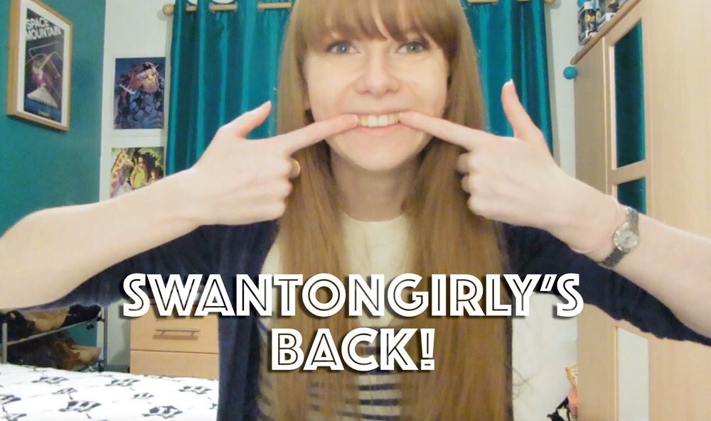 hayleythetiny's tweet photo. For the morning crowd! My return last night as swantongirly! Can’t believe it’s been about 3 years ^_^ https://t.co/EyxnvD0KxY May even try my hand at vlogging today at @pwulive 😱🙈 #needsomepractice #vlogger #swantongirly #youtuber https://t.co/ZvsTqyhXe3