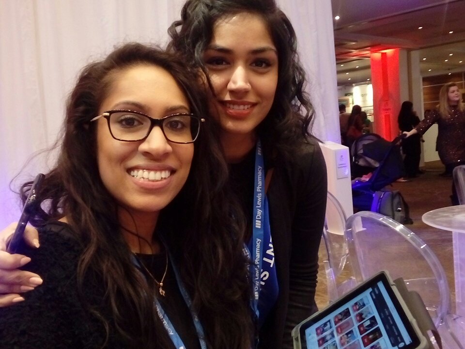 rmyerspharmacy's tweet photo. Kru and Azimah, our fabulous social media ladies for the day #DLC17 @DayLewisGroup https://t.co/CQKzu3J07r