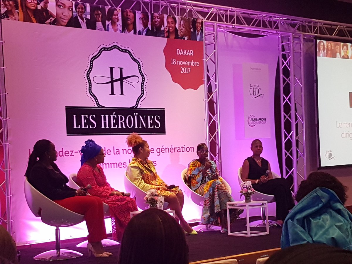 Séminaire sur le leadership féminin #lesheroines - 5 femmes avec des parcours exceptionnels et inspirants, dont @evelynetall <a href="/Aminata2N/">Aminata Ndiaye</a> <a href="/YacineBarro/">Yacine BARRO BOURGAULT</a>