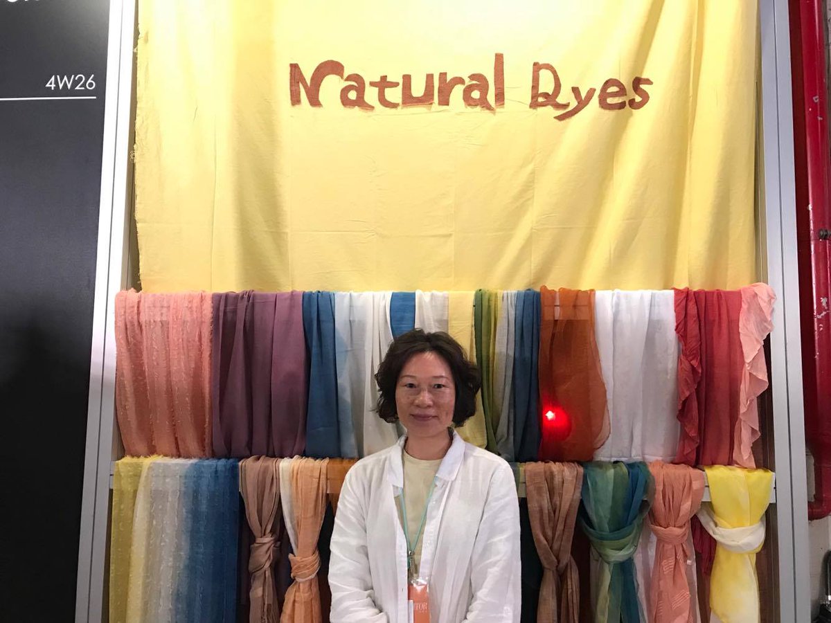 TaiwanNewsEN's tweet photo. #TaipeiINStyle goes all natural with fabrics featuring natural dye
https://t.co/nsZQWj5fjS https://t.co/mkfCN30fvK