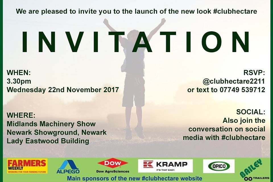 Feel free to come along. Please let us know by using <a href="/clubhectare2211/">Uk Farmers Agri Forum</a>  or text the number on this invitation. Cheers