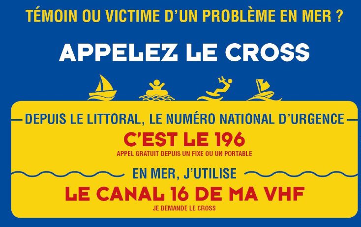 Journée sécurité : Intervention du #Crossmed #toulon - 3122 opérations par an - si vous êtes en difficulté en mer un numéro 196 et avec un VHF canal 16 #palavaslesflots