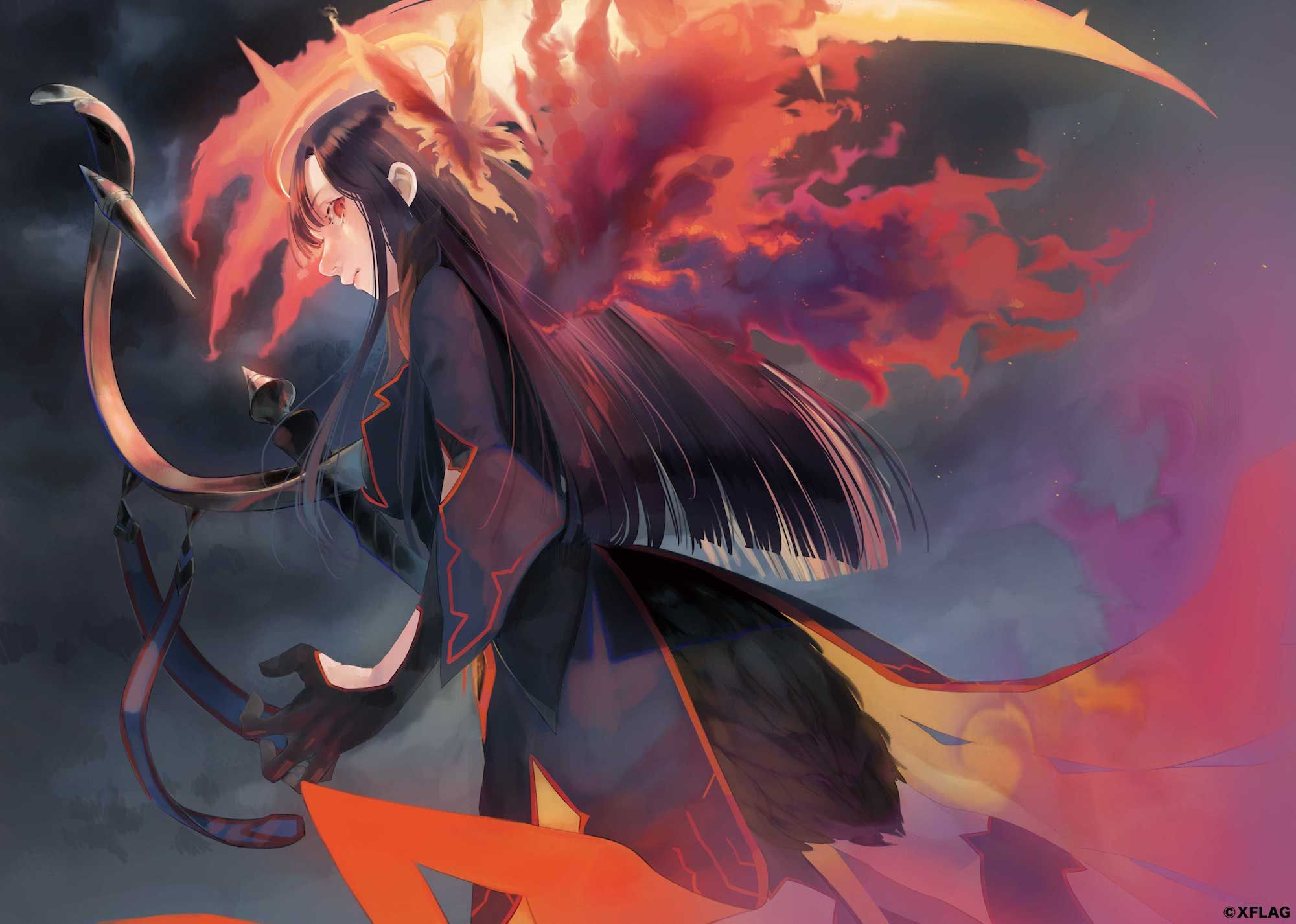 モンスト映画公式 Blu Ray Dvd 5 28発売 モンストアニメ応援イラスト 今回は 赤い月 の解放者として モンスターへ変貌した マナ アニマ イラストを描くのは 水溜鳥 さん 消えゆく宇宙編 第7話の視聴はこちらから モンストアニメ