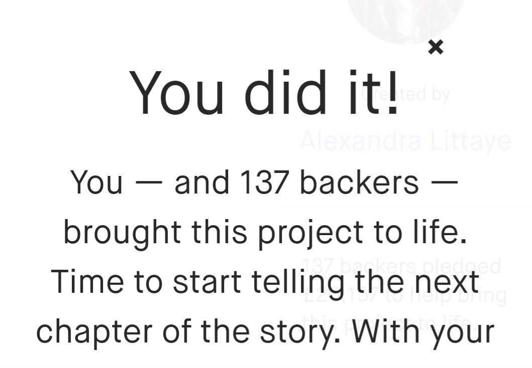 So... We made it!!!! Thank you to the 137 pledgers who backed us on #Kickstarter, believed in the Jubáami mission and who are well be the first to taste our bars!