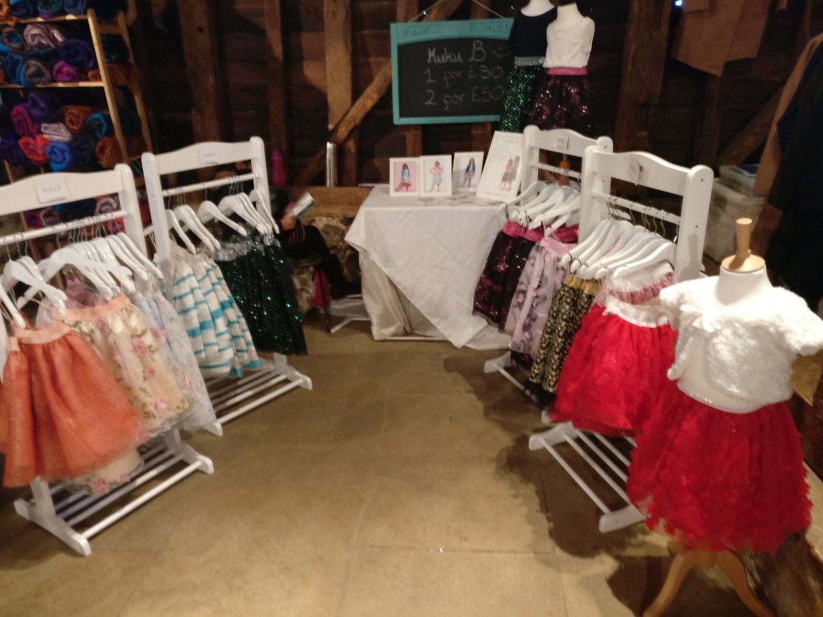 Back <a href="/duckpondmarket/">Duck Pond Market</a> #Ruislip. Lovely morning. Gorgeous #tutus #kidsfashion #Christmas #market #girls #party