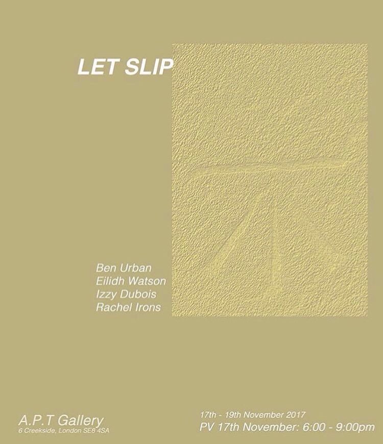 APTGallery's tweet photo. This weekend only #LetSlip 12-5pm https://t.co/LJrE609MAb