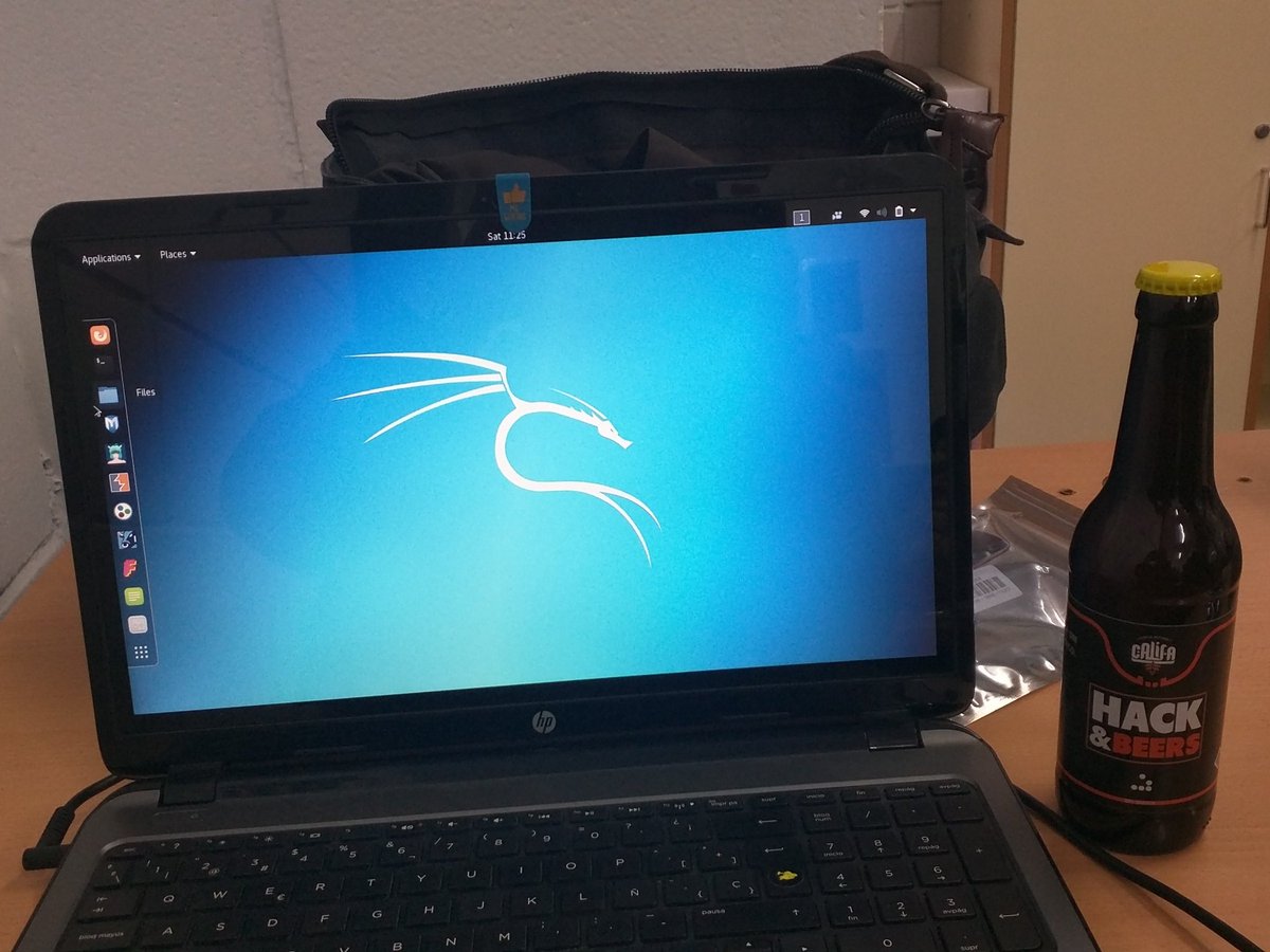 snnup_y's tweet photo. #hackandbeers y clases en @qurtubacon https://t.co/CcfuXGe68J