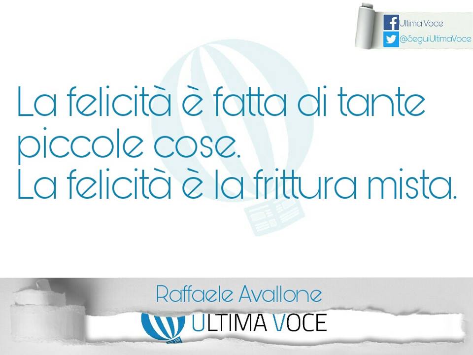 SeguiUltimaVoce's tweet photo. #Felicità #FritturaMista #Cibo #UltimaVoce

[#RaffaeleAvallone] https://t.co/9CofjnNQxd