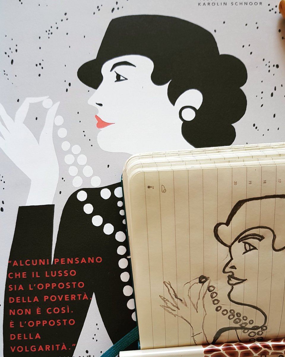 Libri_MyGym's tweet photo. Mattine così, in cui ti rendi conto che non sai disegnare, ma scopri belle storie #mondadori #storiedellabuonanotteperbambineribelli #donne #storie #libri #disegni #cocochanel https://t.co/AIMMhOh5fX