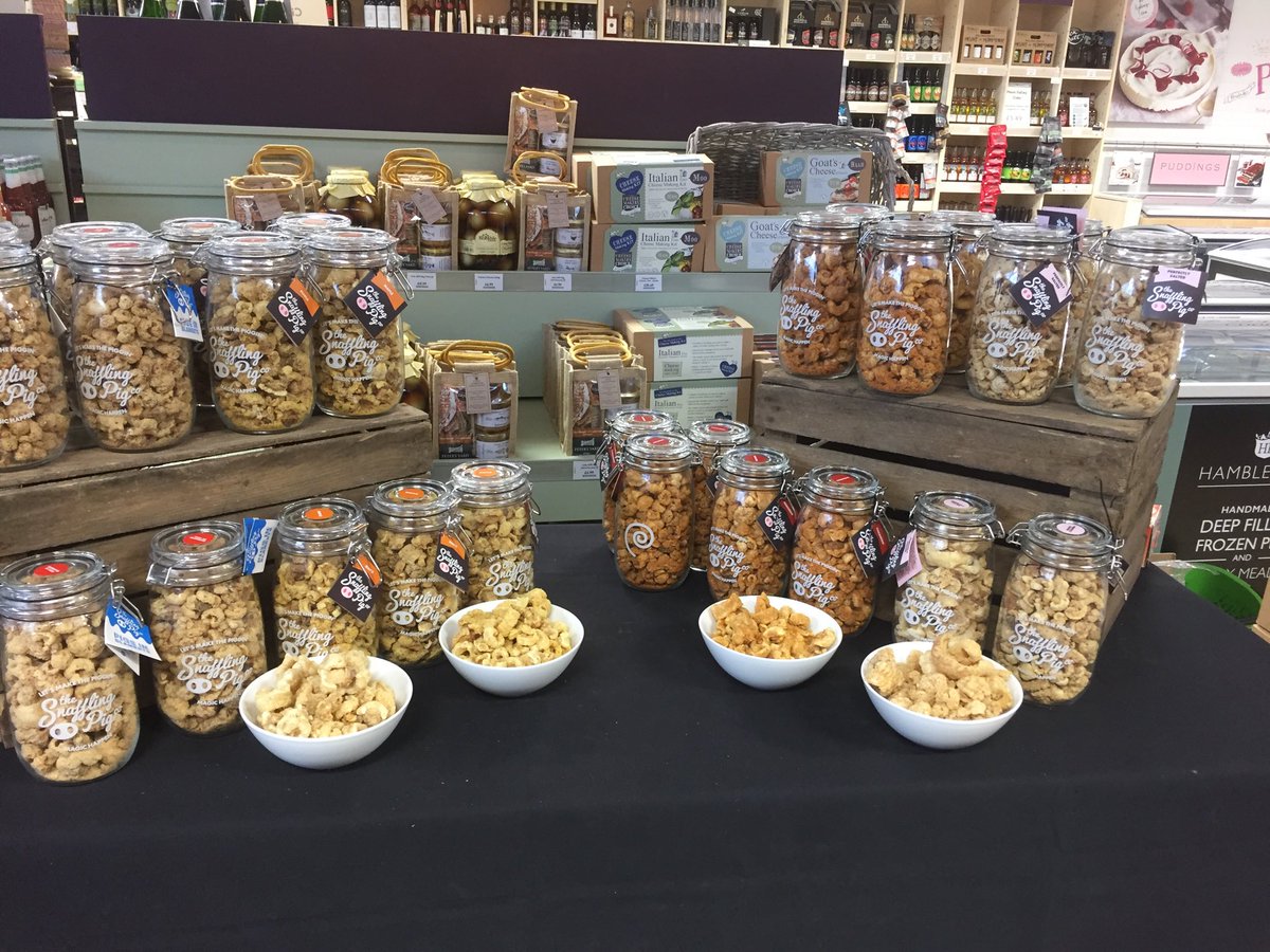 MarinersTasting's tweet photo. Tasting the scrummy @SnafflingPigCo today @LoveRosebourne come and snaffle a few https://t.co/tA87fGrE3M