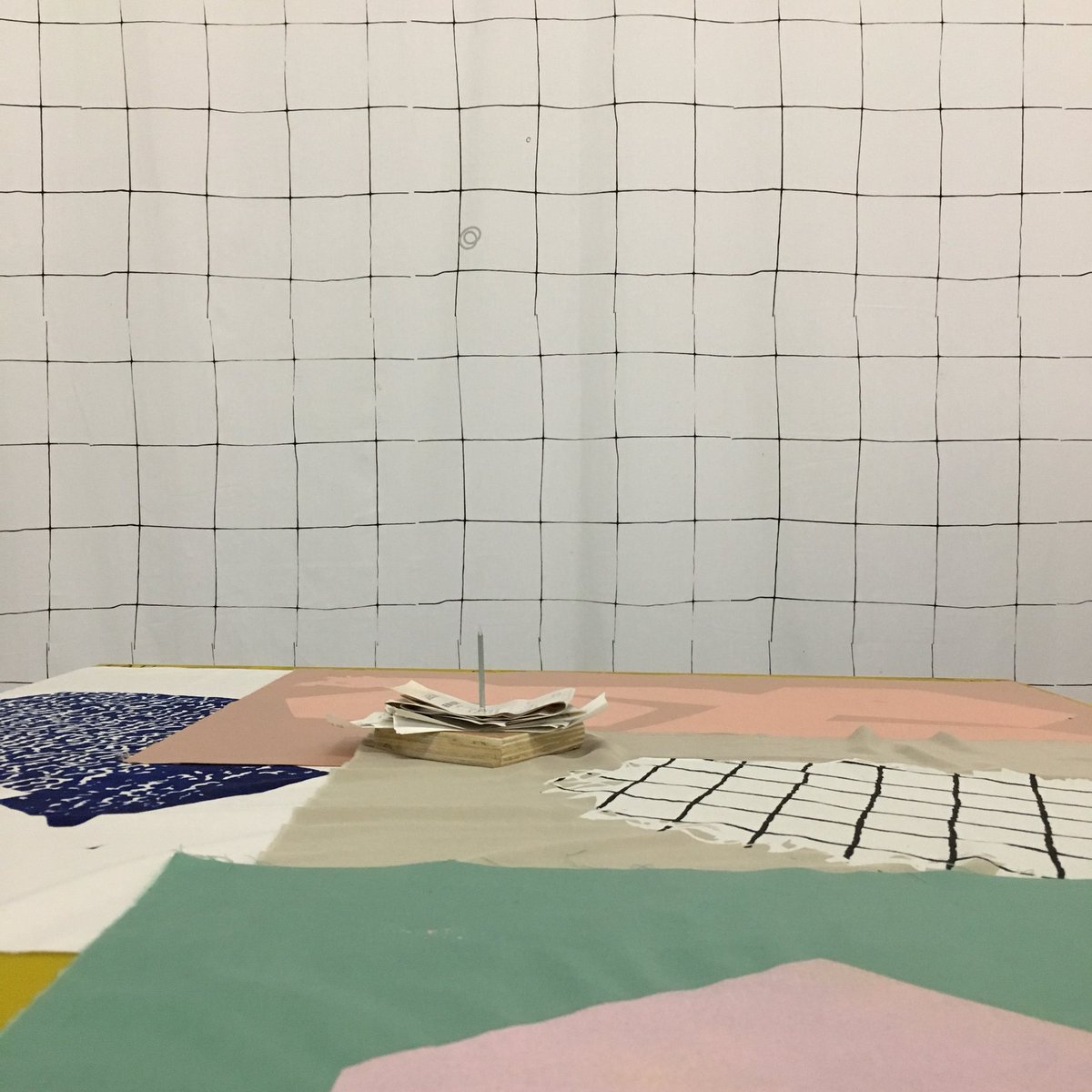 Final weekend to see Kate Owens DOLPH exhibition. We are open 11-5pm #performance #day-to-day #find #print #return
