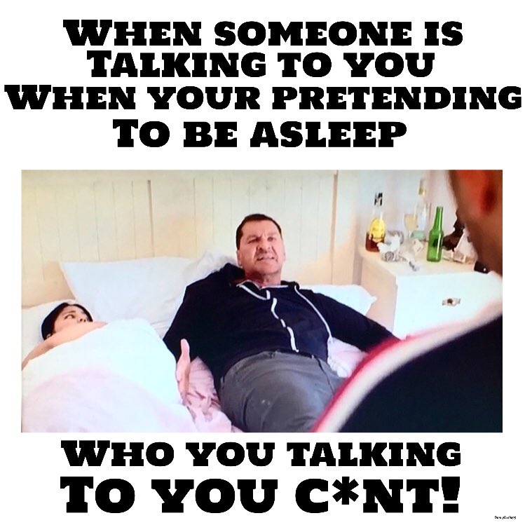 DannyDrake95's tweet image. When someone is talking to you when your pretending to be asleep 😂 @FootsoldierFilm @craigfairbrass @TerryStone #Footsoldier3 #PatTate